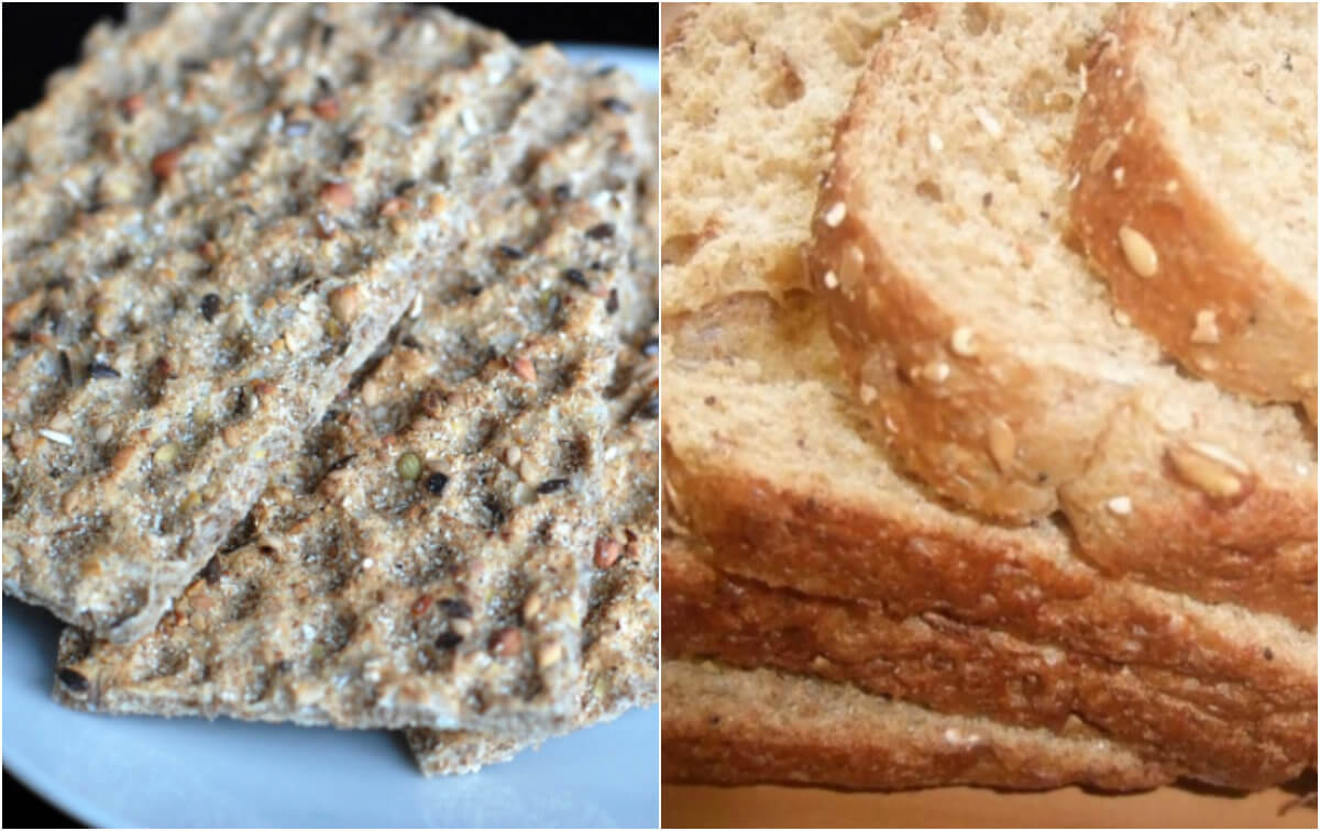 Wat is beter als je aan het afvallen bent; brood of crackers? Wat denk jij? Tips en Weetjes